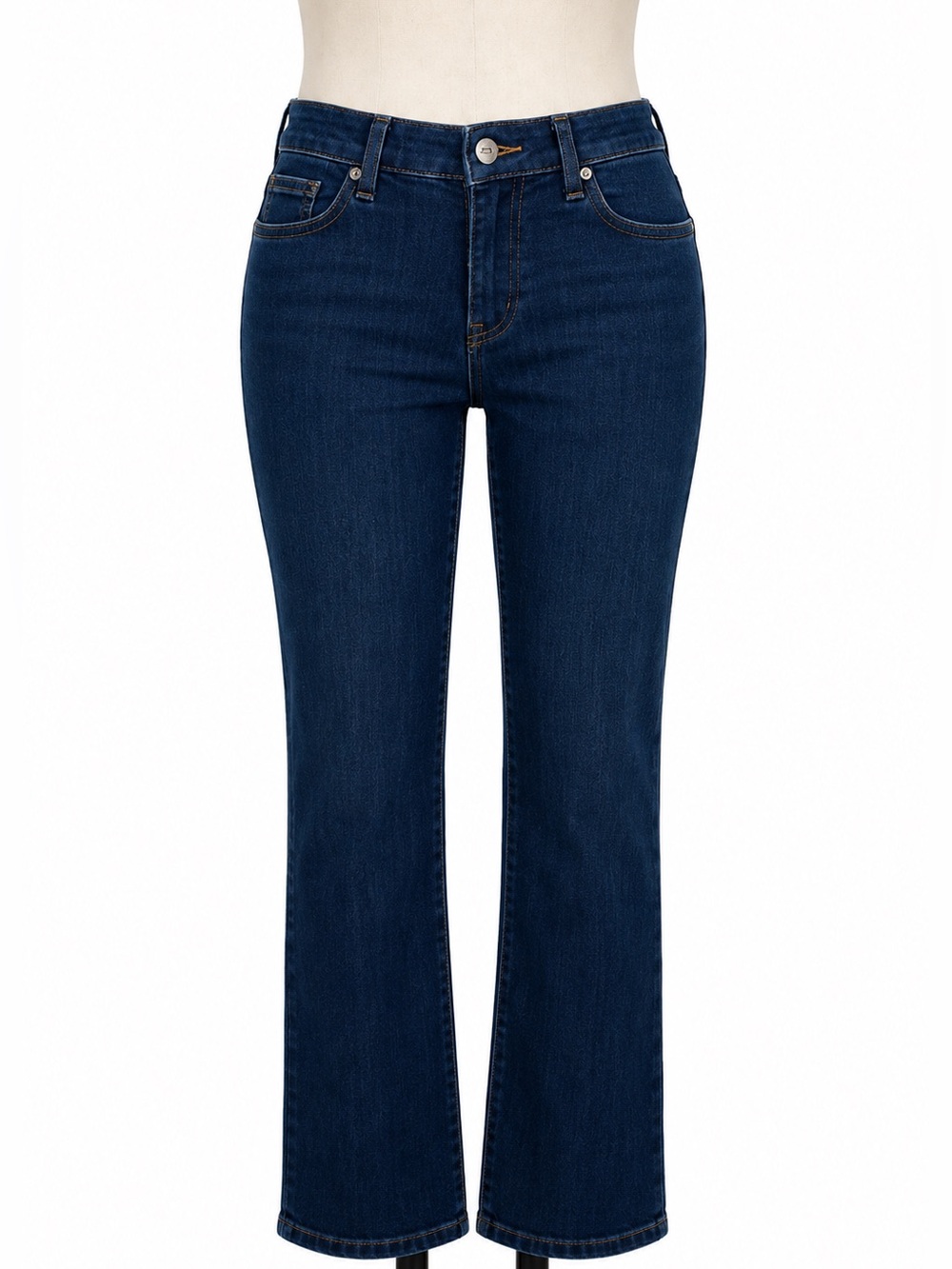 Lee Women’s Mid Rise Straight Leg Jeans Dark Wash NWT